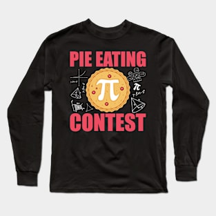 Pie eating contest Long Sleeve T-Shirt